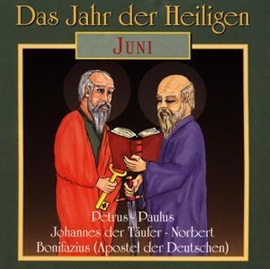Hörbuch Das Jahr der Heiligen - Juni  - Autor Diverse   - gelesen von Günter Schmitz