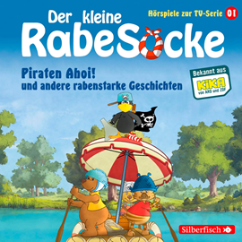 Hörbuch Piraten Ahoi! und andere rabenstarke Geschichten (Hörspiel zur TV Serie 1)  - Autor Diverse Autoren   - gelesen von Schauspielergruppe