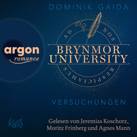 Hörbuch Brynmor University - Versuchungen - Brynmor University-Reihe, Band 2 (Ungekürzte Lesung)  - Autor Dominik Gaida   - gelesen von Schauspielergruppe