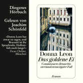 Hörbuch Das goldene Ei  - Autor Donna Leon   - gelesen von Joachim Schönfeld