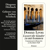 Hörbuch Lasset die Kinder zu mir kommen  - Autor Donna Leon   - gelesen von Jochen Striebeck