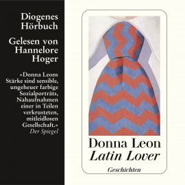 Hörbuch Latin Lover  - Autor Donna Leon   - gelesen von Hannelore Hoger
