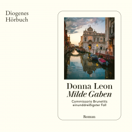 Hörbuch Milde Gaben  - Autor Donna Leon   - gelesen von Joachim Schönfeld
