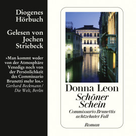 Hörbuch Schöner Schein  - Autor Donna Leon   - gelesen von Jochen Striebeck