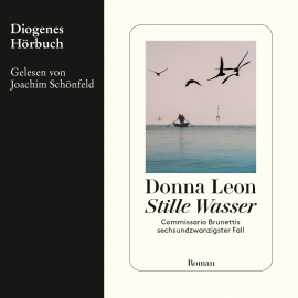 Hörbuch Stille Wasser  - Autor Donna Leon   - gelesen von Joachim Schönfeld