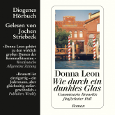 Hörbuch Wie durch ein dunkles Glas  - Autor Donna Leon   - gelesen von Jochen Striebeck