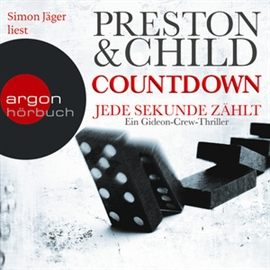 Hörbuch Countdown - Jede Sekunde zählt  - Autor Douglas Preston;Lincoln Child   - gelesen von Simon Jäger