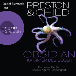 Hörbuch Obsidian - Kammer des Bösen (Pendergast 16)  - Autor Douglas Preston;Lincoln Child   - gelesen von Detlef Bierstedt