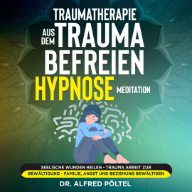 Hörbuch Traumatherapie: Aus dem Trauma befreien - Hypnose / Meditation  - Autor Dr. Alfred Pöltel   - gelesen von Marvin Krause