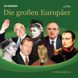 Hörbuch Die großen Europäer  - Autor Dr. Anke Susanne Hoffmann   - gelesen von Schauspielergruppe