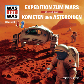 Hörbuch 58: Expedition zum Mars / Kometen und Asteroiden  - Autor Dr. Manfred Baur   - gelesen von Schauspielergruppe