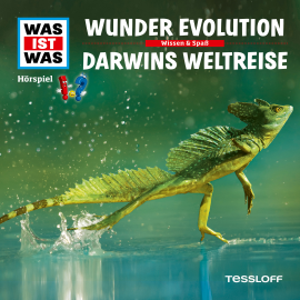 Hörbuch WAS IST WAS Hörspiel: Wunder Evolution / Darwins Weltreise  - Autor Dr. Manfred Baur   - gelesen von Schauspielergruppe