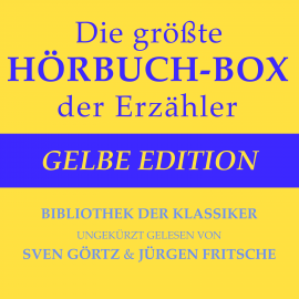 Hörbuch Die größte Hörbuch-Box der Erzähler: Gelbe Edition  - Autor E.T.A. Hoffmann   - gelesen von Schauspielergruppe