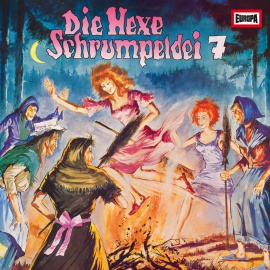 Hörbuch Folge 07: Die Hexe Schrumpeldei und die Walpurgisnachthexerei  - Autor Eberhard Alexander-Burgh  