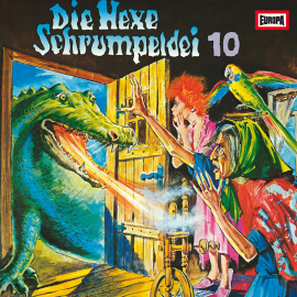 Hörbuch Folge 10: Die Hexe Schrumpeldei und die Drachenhexerei  - Autor Eberhard Alexander-Burgh  