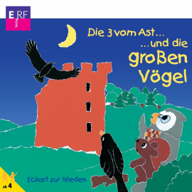 Hörbuch Die 3 vom Ast und die großen Vögel (11)  - Autor Eckart zur Nieden   - gelesen von Schauspielergruppe