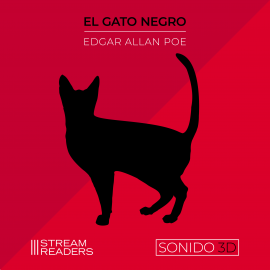 Hörbuch El Gato Negro  - Autor Edgar Alan Poe   - gelesen von Sebastián Pulcini