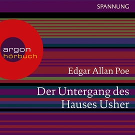 Hörbuch Der Untergang des Hauses Usher  - Autor Edgar Allan Poe   - gelesen von Thomas Vogt