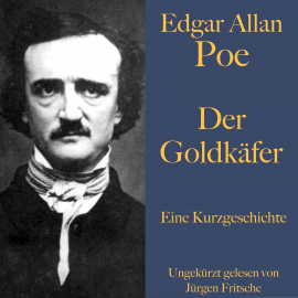 Hörbuch Edgar Allan Poe: Der Goldkäfer  - Autor Edgar Allan Poe   - gelesen von Jürgen Fritsche