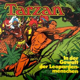 Hörbuch Tarzan, Folge 5: In der Gewalt der Leopardenmenschen  - Autor Edgar Rice Burroughs, Wolfgang Ecke   - gelesen von Schauspielergruppe