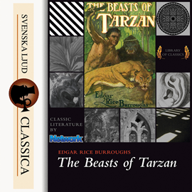 Hörbuch The Beasts of Tarzan  - Autor Edgar Rice Burroughs   - gelesen von James Christopher