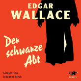 Hörbuch Der schwarze Abt  - Autor Edgar Wallace   - gelesen von Johannes Steck