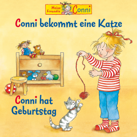 Hörbuch Conni bekommt eine Katze / Conni hat Geburtstag  - Autor Edith Jeske   - gelesen von Schauspielergruppe
