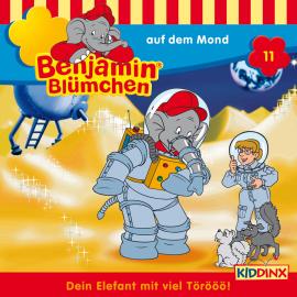 Hörbuch Benjamin Blümchen, Folge 11: Benjamin auf dem Mond  - Autor Elfie Donnelly   - gelesen von Schauspielergruppe