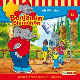 Hörbuch Benjamin Blümchen, Folge 14: Benjamin als Filmstar  - Autor Elfie Donnelly   - gelesen von Schauspielergruppe