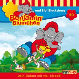 Hörbuch Benjamin Blümchen, Folge 20: Benjamin und Bibi Blocksberg  - Autor Elfie Donnelly   - gelesen von Schauspielergruppe