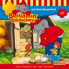 Hörbuch Benjamin Blümchen, Folge 27: Benjamin auf dem Bauernhof  - Autor Elfie Donnelly   - gelesen von Schauspielergruppe