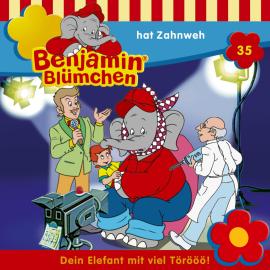 Hörbuch Benjamin Blümchen, Folge 35: Benjamin hat Zahnweh  - Autor Elfie Donnelly   - gelesen von Schauspielergruppe