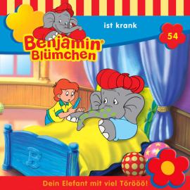 Hörbuch Benjamin Blümchen, Folge 54: Benjamin ist krank  - Autor Elfie Donnelly   - gelesen von Schauspielergruppe