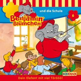 Hörbuch Benjamin Blümchen, Folge 6: Benjamin und die Schule  - Autor Elfie Donnelly   - gelesen von Schauspielergruppe