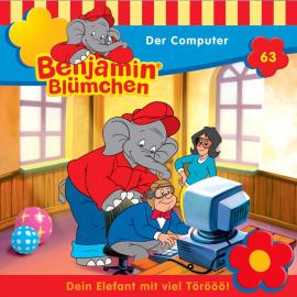 Hörbuch Benjamin Blümchen, Folge 63: Der Computer  - Autor Elfie Donnelly   - gelesen von Schauspielergruppe