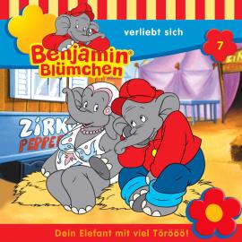 Hörbuch Benjamin Blümchen, Folge 7: Benjamin verliebt sich  - Autor Elfie Donnelly   - gelesen von Schauspielergruppe