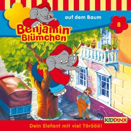 Hörbuch Benjamin Blümchen, Folge 8: Benjamin auf dem Baum  - Autor Elfie Donnelly   - gelesen von Schauspielergruppe
