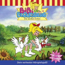 Hörbuch Bibi Blocksberg, Folge 36: Die weißen Enten  - Autor Elfie Donnelly   - gelesen von Schauspielergruppe