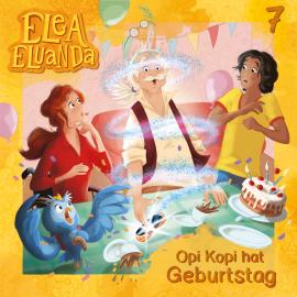 Hörbuch Elea Eluanda, Folge 7: Opi Kopi hat Geburtstag  - Autor Elfie Donnelly   - gelesen von Schauspielergruppe