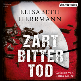 Hörbuch Zartbittertod  - Autor Elisabeth Herrmann.   - gelesen von Laura Maire
