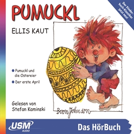Hörbuch Pumuckl und die Ostereier / Der erste April (Pumuckl 3)  - Autor Ellis Kaut   - gelesen von Stefan Kaminski