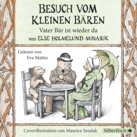 Hörbuch Besuch vom Kleinen Bären / Vater Bär ist wieder da  - Autor Else Holmelund Minarik   - gelesen von Eva Mattes