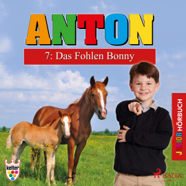 Hörbuch Anton, 7: Das Fohlen Bonny (Ungekürzt)  - Autor Elsegret Ruge   - gelesen von Lena Donnermann