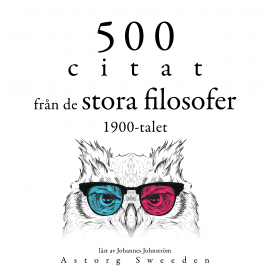 Hörbuch 500 citat från 1900-talets stora filosofer  - Autor Emil Cioran   - gelesen von Johannes Johnström
