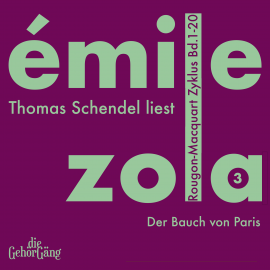 Hörbuch Rougon-Macquard Zyklus, Band 3  - Autor Emile Zola   - gelesen von Thomas Schendel