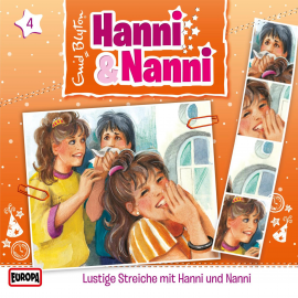 Hörbuch Folge 04: Lustige Streiche mit Hanni und Nanni  - Autor Enid Blyton  