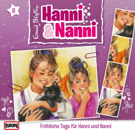 Hörbuch Folge 08: Fröhliche Tage für Hanni und Nanni  - Autor Enid Blyton  