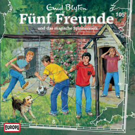 Hörbuch Folge 105: Fünf Freunde und das magische Spinnennetz  - Autor Enid Blyton  