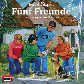 Hörbuch Folge 109: Fünf Freunde und die mysteriöse Botschaft  - Autor Enid Blyton  