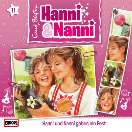 Hörbuch Folge 11: Hanni und Nanni geben ein Fest  - Autor Enid Blyton   - gelesen von Hanni und Nanni.